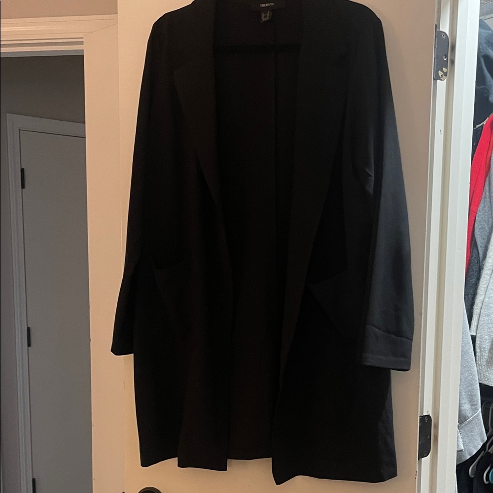 Forever 21 Black Blazer Jacket